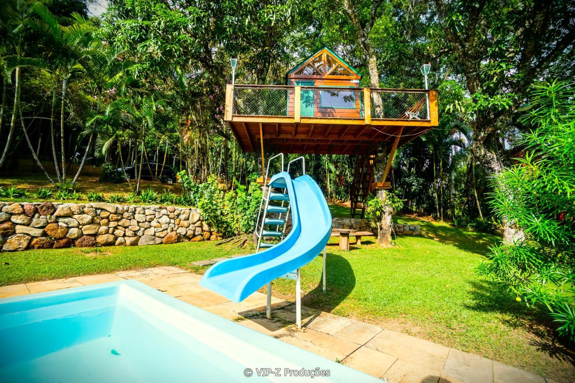 Chacara Atibaia Com Casa Na Arvore Bagian luar foto